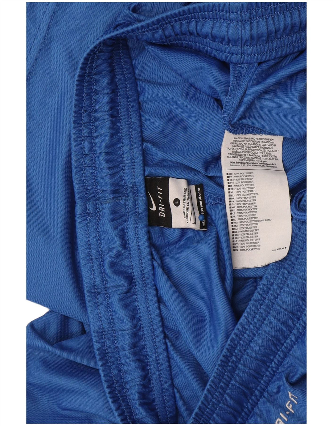 Męskie spodenki sportowe Nike Dri Fit, duże, niebieskie, z poliestru