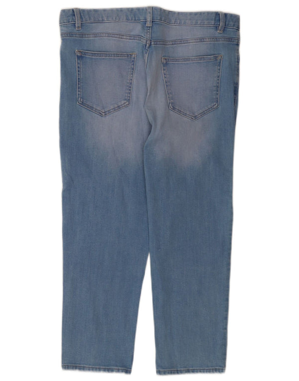 Marks & Spencer Damskie jeansy o swobodnym kroju UK 12 Medium W32 L23 Niebieskie