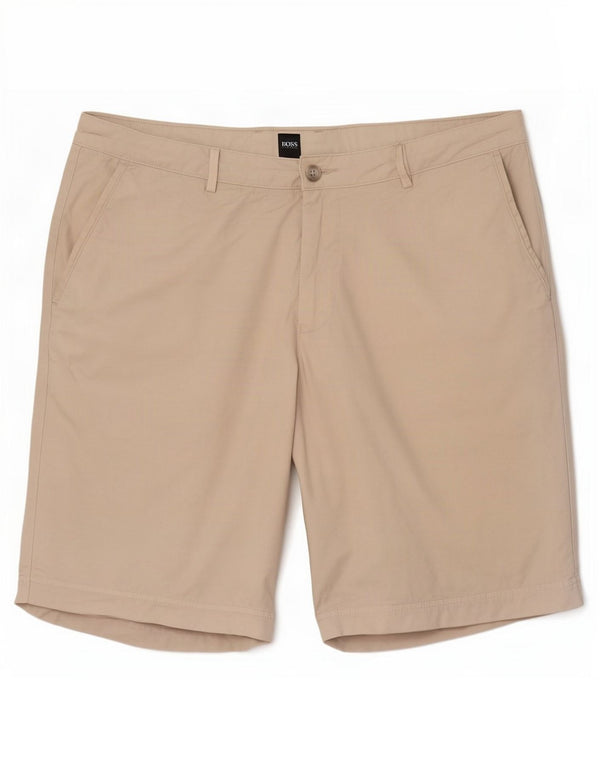 Męskie spodenki chino Hugo Boss IT 52 XL W36 beżowa bawełna
