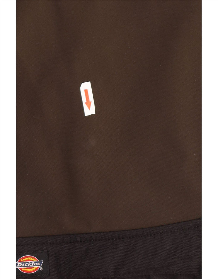 Męska kurtka wiatrówka Dickies UK 46 3XL Khaki, poliester z blokami kolorów