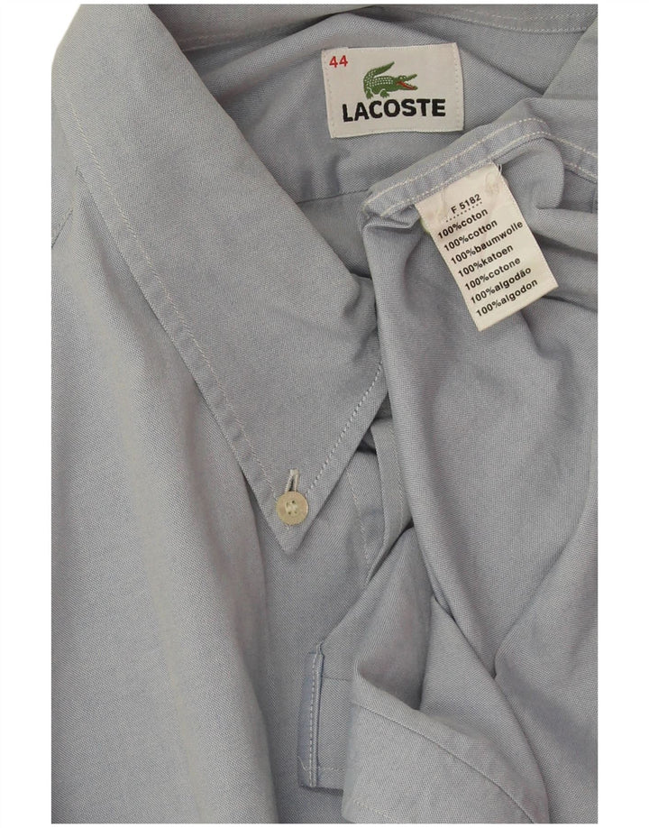 Koszula męska Lacoste rozmiar 44 XL, niebieska, bawełniana