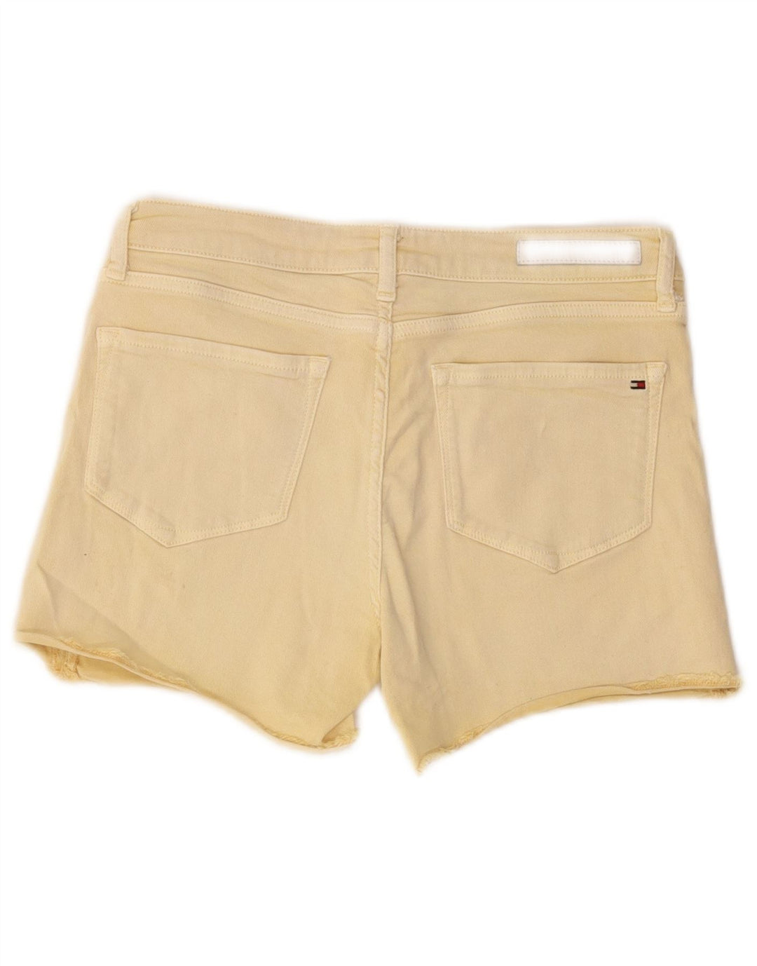 Damskie spodenki jeansowe Tommy Hilfiger W28 w kolorze średniej żółtej bawełny