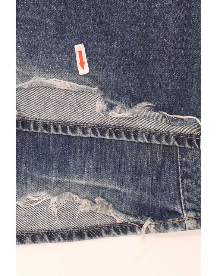 Jeansy damskie Guess Bootcut W33 L33 Niebieskie bawełniane