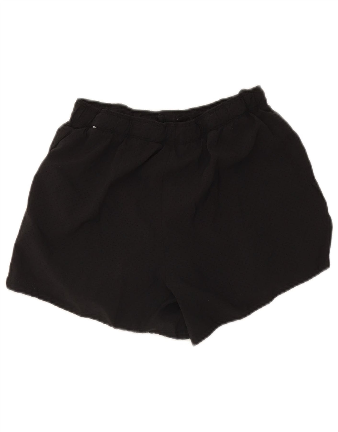 Damskie spodenki sportowe Nike Dri Fit UK 8, małe, czarne, poliestrowe