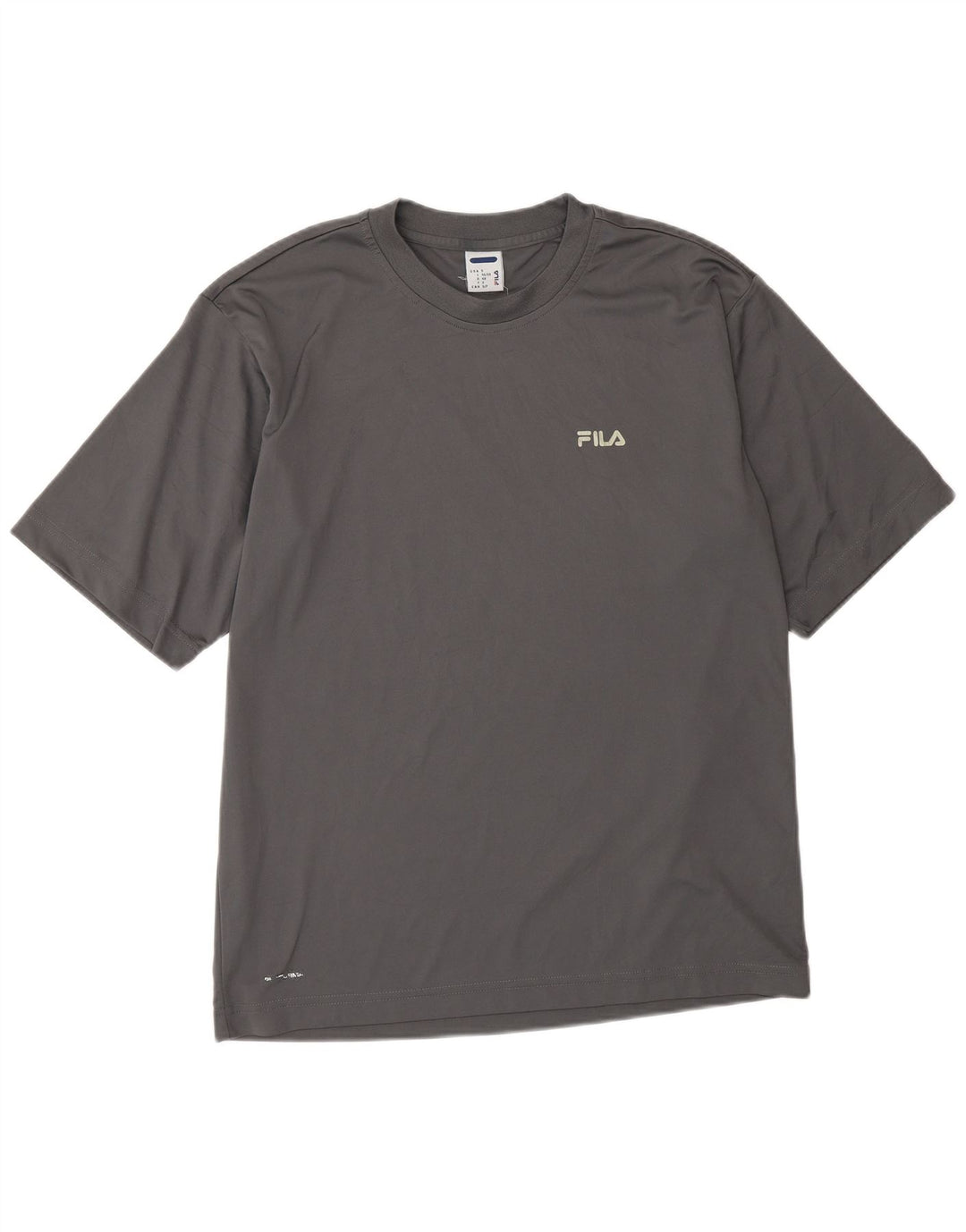 T-shirt męski Fila, mały, szary, poliester