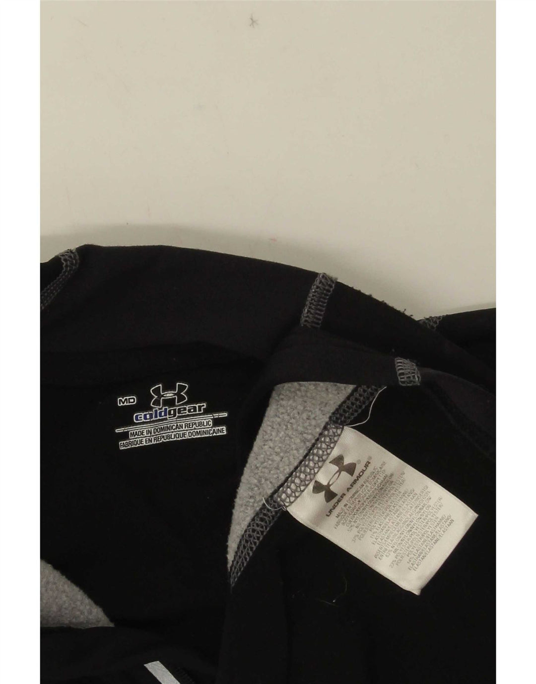 Męski dres Under Armour Cold Gear z graficznym pulowerem, średni czarny
