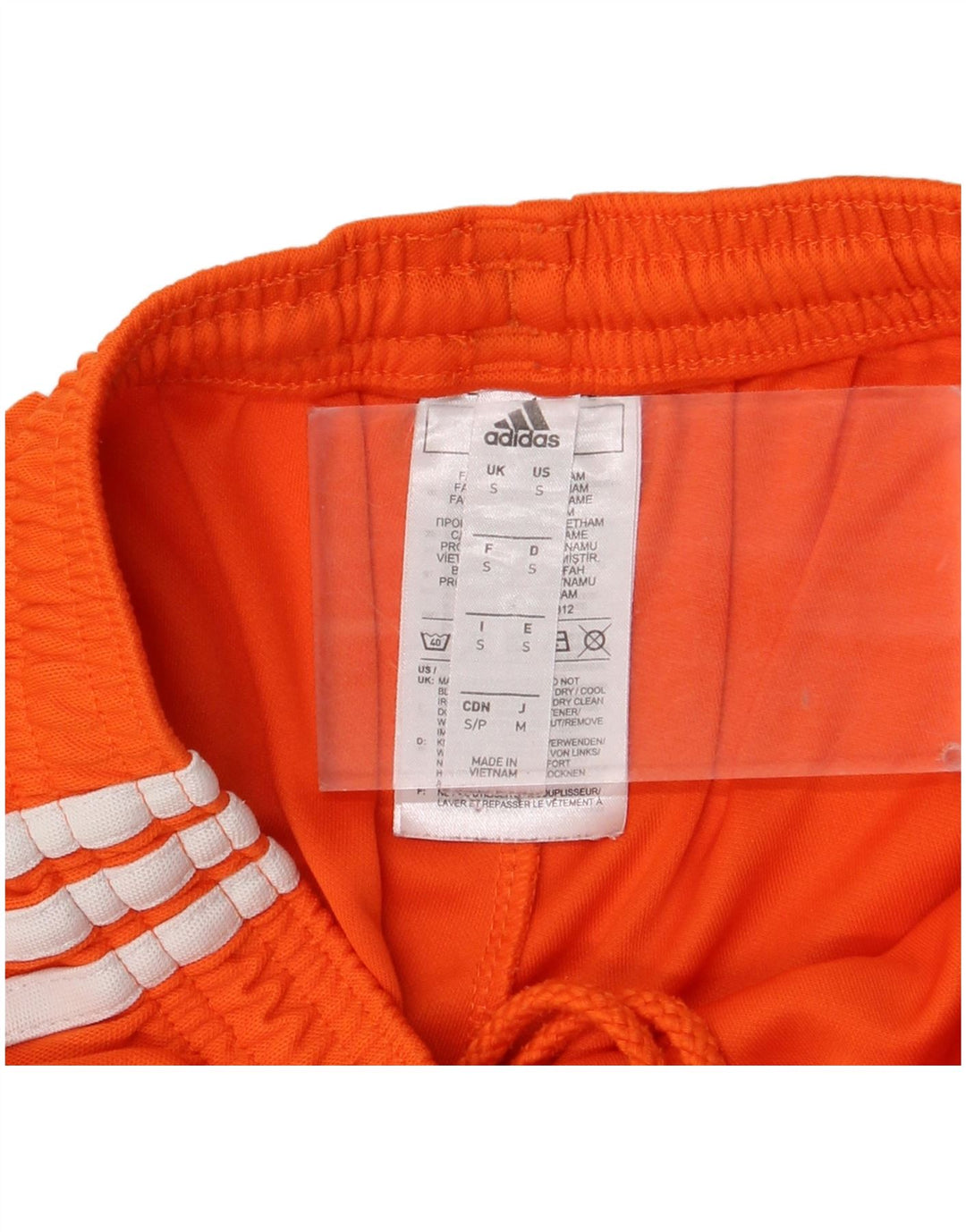 Męskie spodenki sportowe Adidas Aeroready, małe, pomarańczowe, poliestrowe