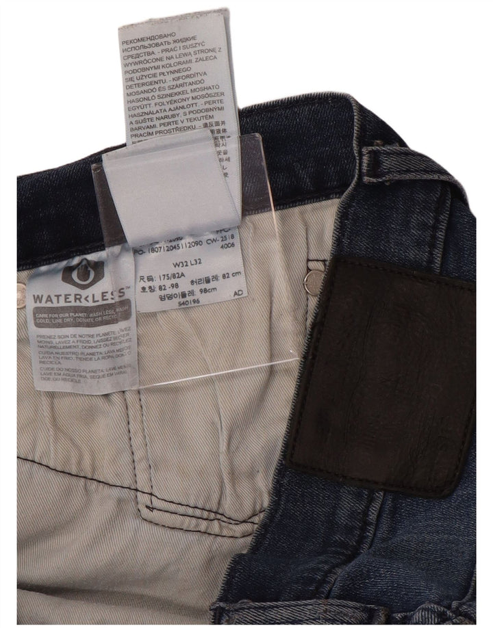 Męskie jeansy LEVI'S 511 Slim W32 L32 Niebieska bawełna