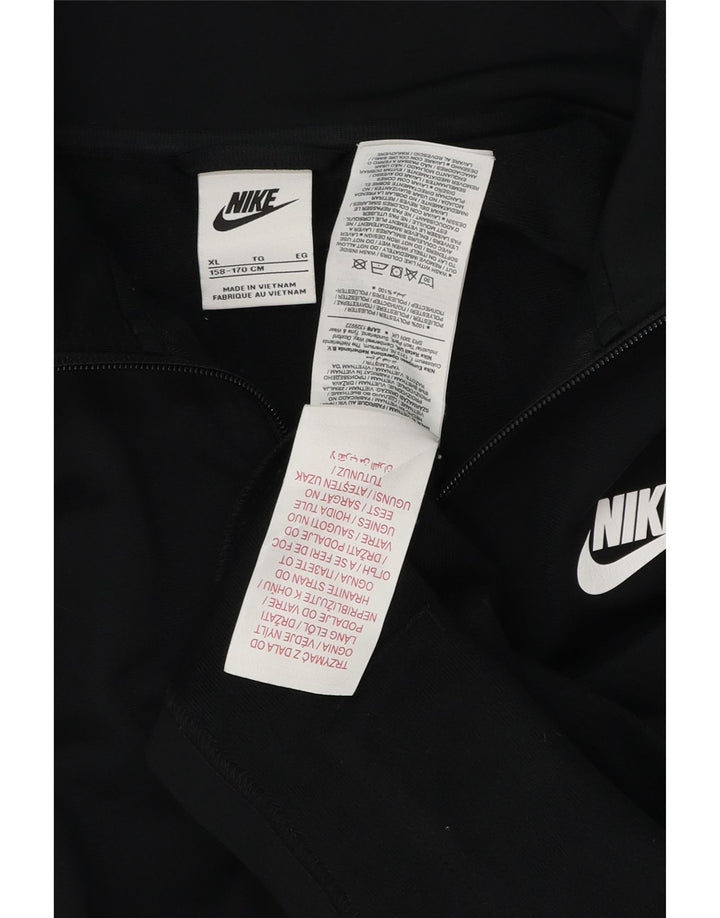 Chłopięca kurtka dresowa Nike Graphic 13-14 lat XL, czarna, poliestrowa