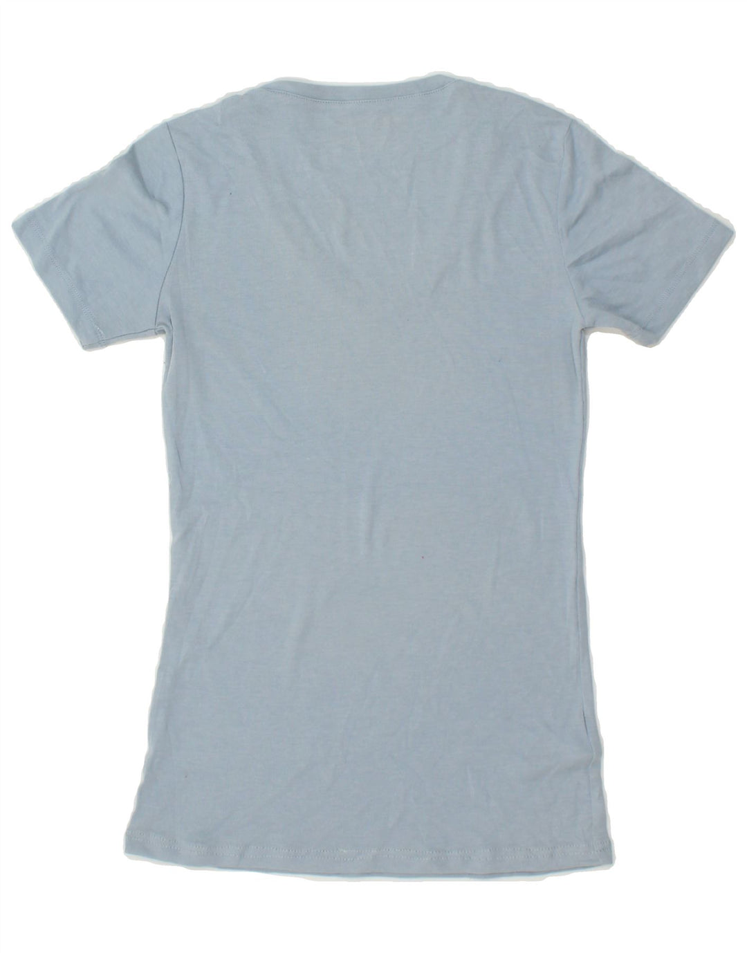 EDDIE BAUER Womens T-Shirt Top UK 8 Small Blue Cotton Vintage Eddie Bauer and Second-Hand Eddie Bauer from Messina Hembry 