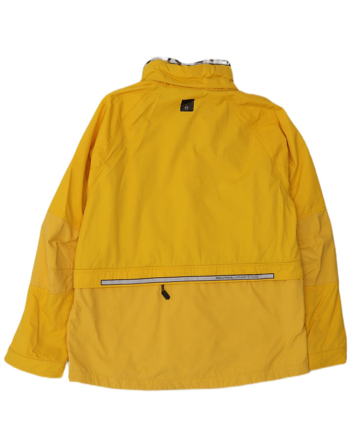 Męska kurtka przeciwdeszczowa Nautica UK 42 XL, żółty nylon