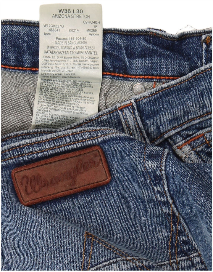 Męskie jeansy WRANGLER Arizona Stretch W36 L30 Niebieskie, bawełniane