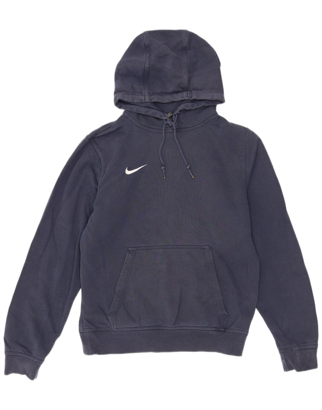 Męski sweter z kapturem Nike, mały, granatowy, bawełniany