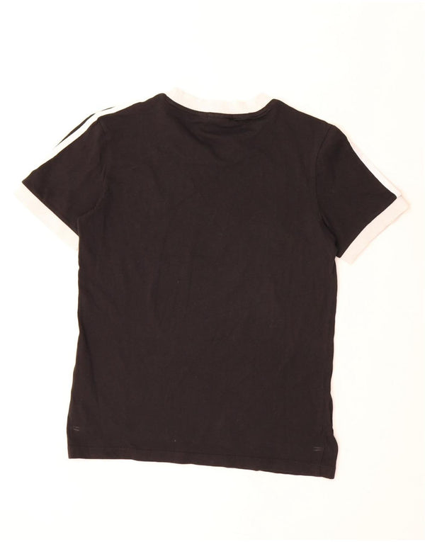 Damska koszulka Adidas Top UK 8 Small Black Cotton