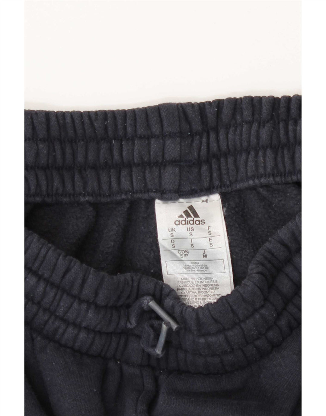 Adidas Męskie Spodnie Dresowe Joggery Małe Granatowe