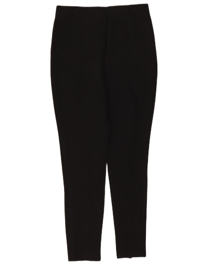 Damskie krótkie spodnie Zara z wysokim stanem, średnie W28 L25, czarna wiskoza