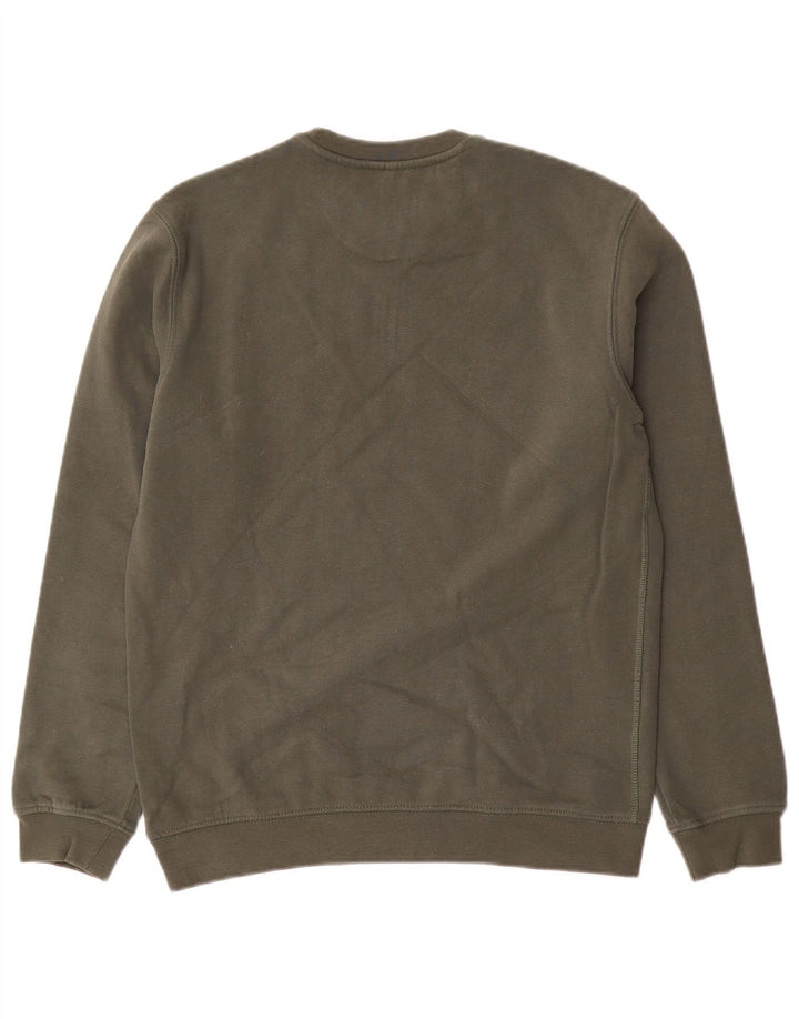 Męska bluza z grafiką Carrera, mała, bawełniana khaki