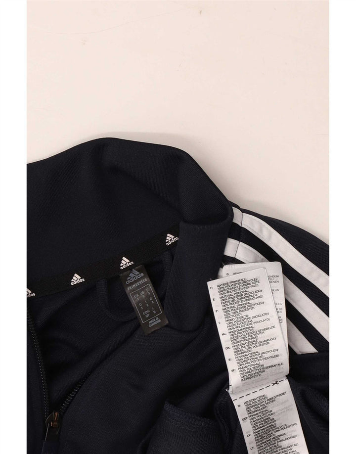 Adidas Męska kurtka dresowa Aeroready, mała, granatowa, poliestrowa