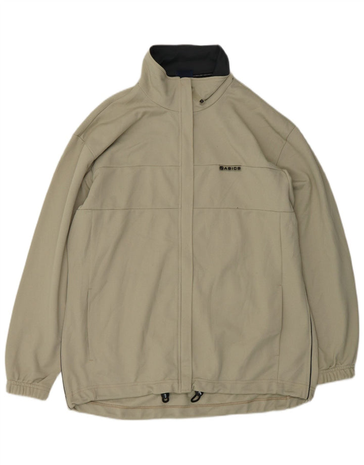 Damska bluza dresowa oversize Asics UK 18 XL Beżowy poliester