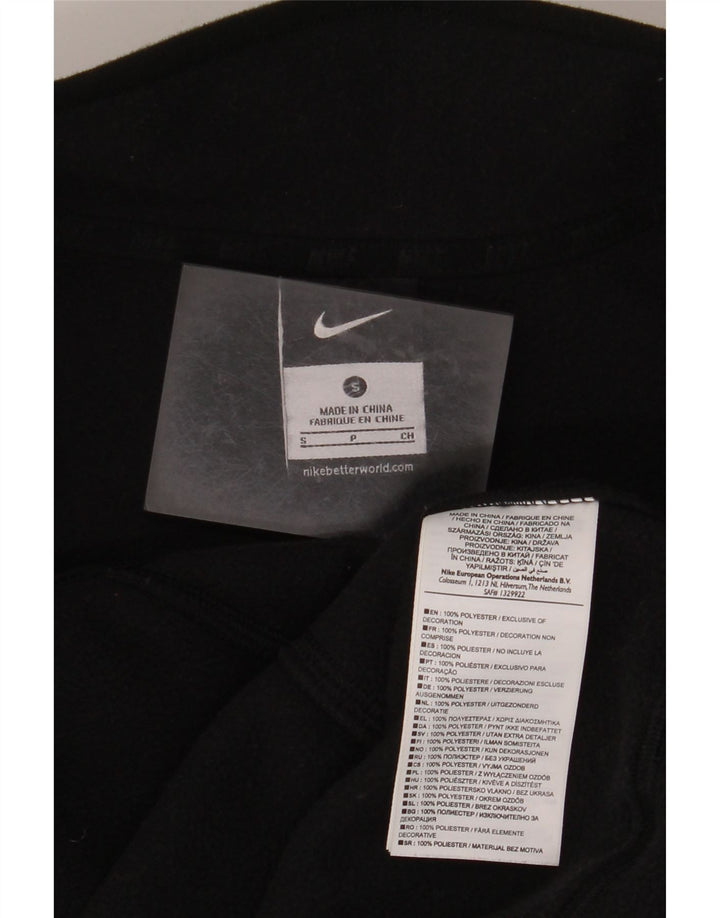 Męska kurtka polarowa NIKE UK 36, mała, czarna, poliester