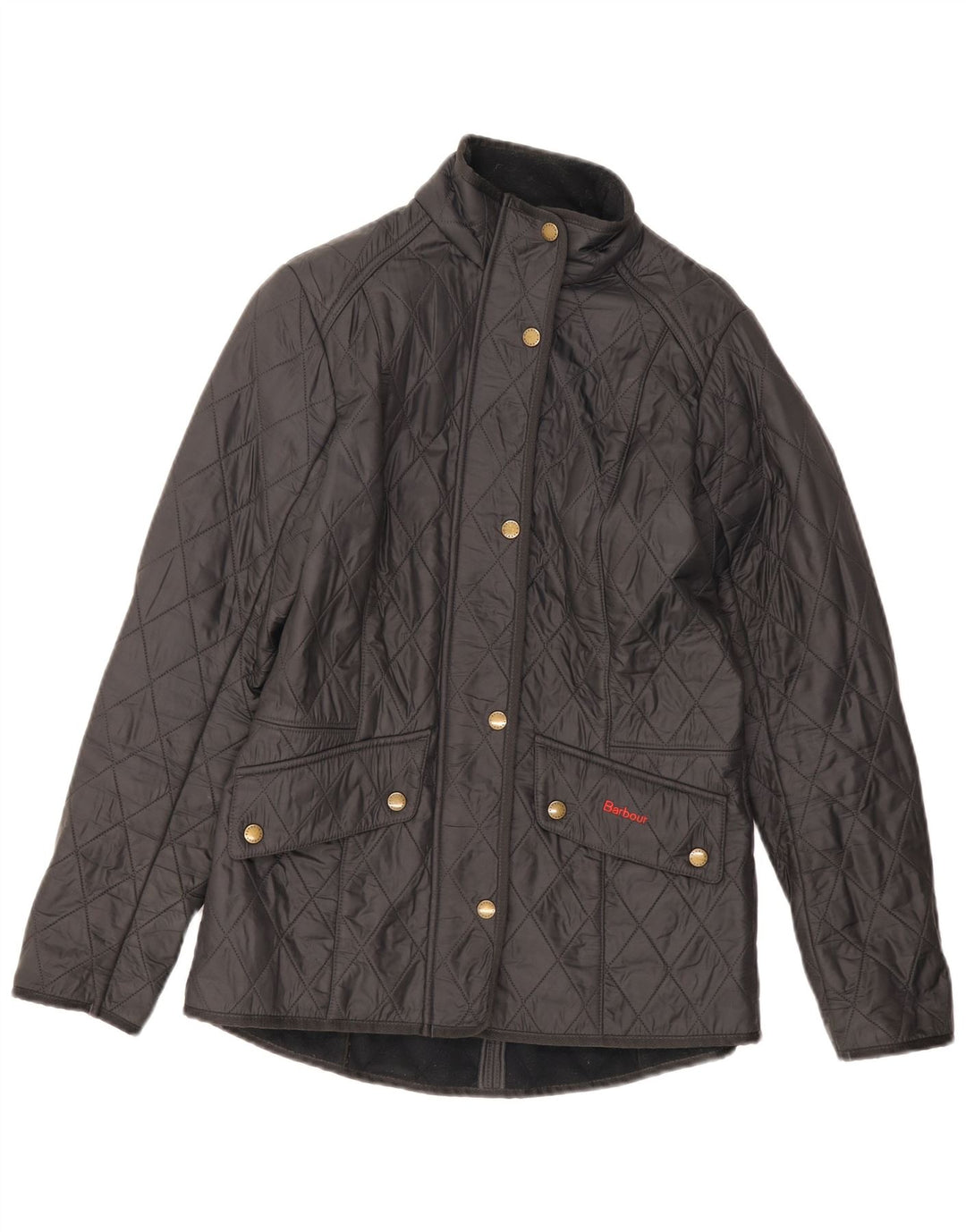 Damska pikowana kurtka Barbour UK 10 Small Black Classic