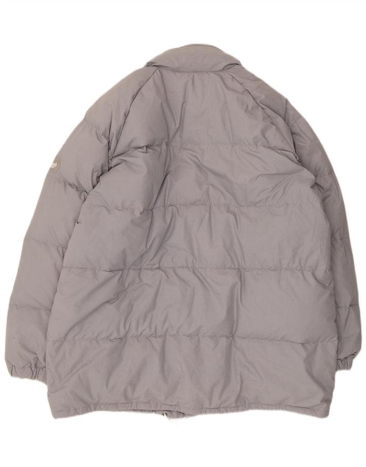 Męska ocieplana kurtka z kapturem C&A EU 52 XL, szary poliester