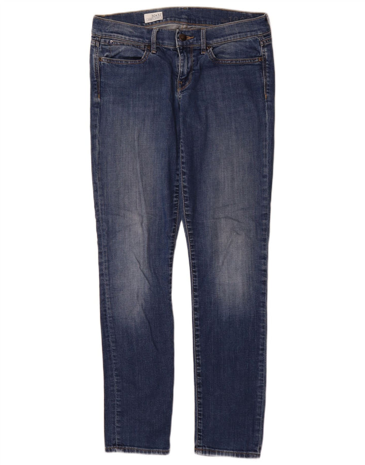 Damskie jeansy skinny Gap W30 L32 Niebieskie, bawełniane