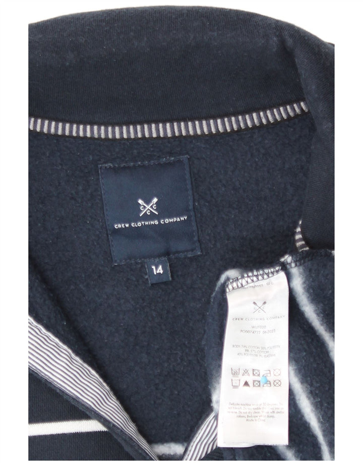 Damska bluza Crew Clothing Sweter UK 14 Średni Granatowy Morski