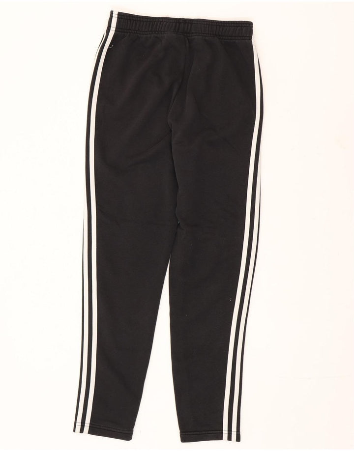 Męskie spodnie dresowe Adidas, małe, czarne, bawełniane