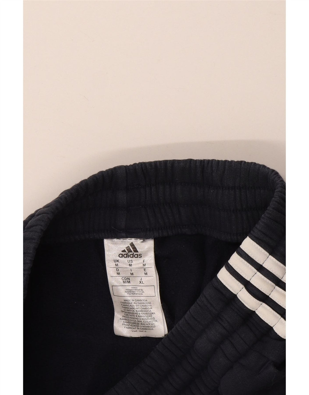 Męskie spodnie dresowe ADIDAS Joggers Średni granatowy, bawełniany