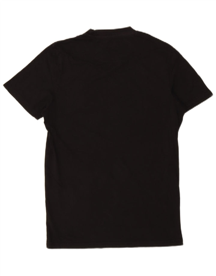 T-shirt męski Jack & Jones, mały, czarny, bawełniany