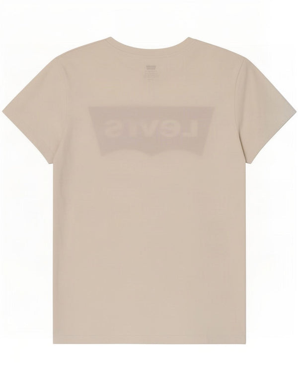 Damska koszulka z grafiką Levi's Top UK 10 Small, biała bawełna
