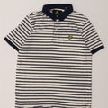 Męska koszulka polo Lyle & Scott, duża, bawełniana w białe paski