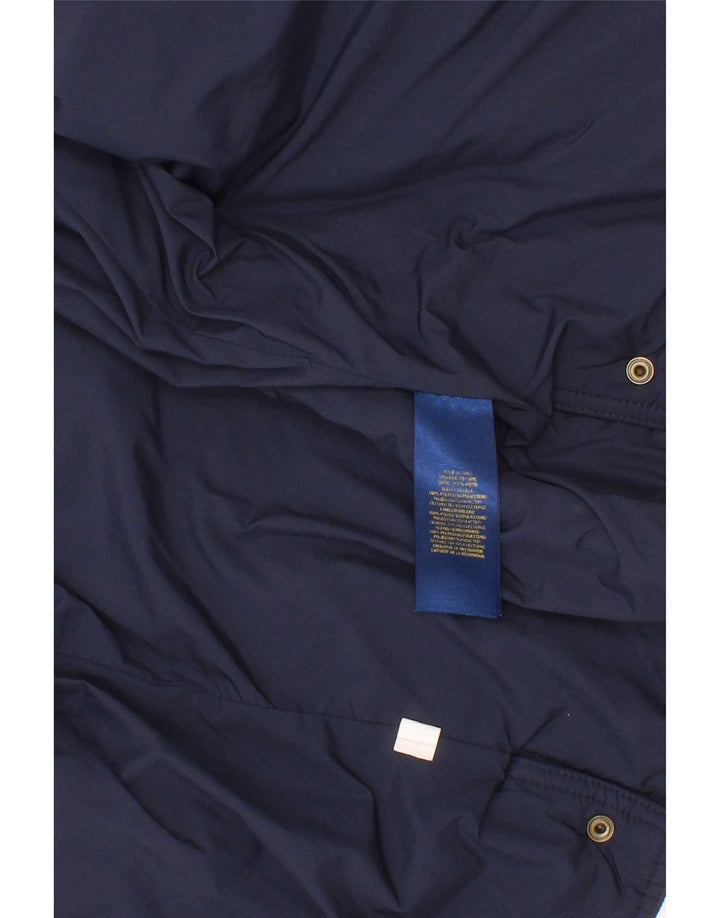 Pikowana kurtka dziewczęca Polo Ralph Lauren 6-7 lat, mała, granatowa, poliester