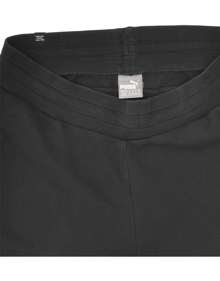 PUMA Womens Tracksuit Trousers UK 12 Medium Black Vintage Puma and Second-Hand Puma from Messina Hembry 