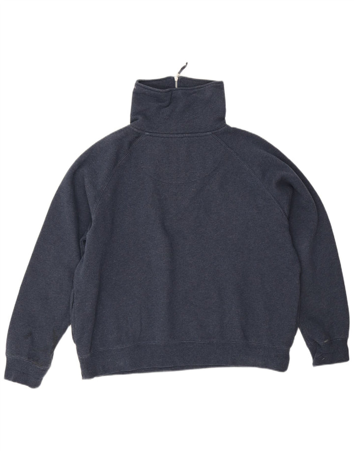 Crew Clothing Damski sweter oversize UK 14, duży, granatowy