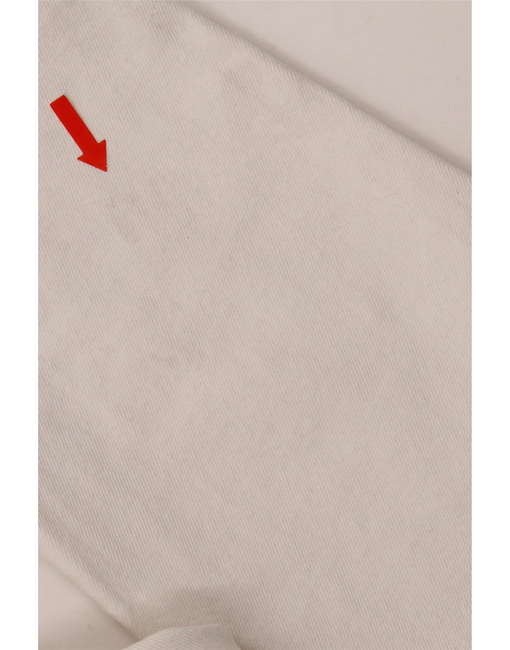 ZARA Womens Straight Jeans EU 40 Medium W30 L29 White Cotton Vintage Zara and Second-Hand Zara from Messina Hembry 