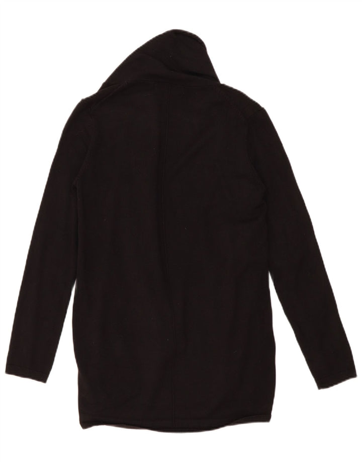 Sweter damski Zara z otwartym kardiganem UK 12, średni czarny