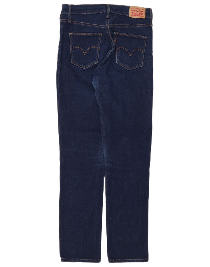 Damskie jeansy wyszczuplające LEVI'S W28 L30 Niebieskie bawełniane