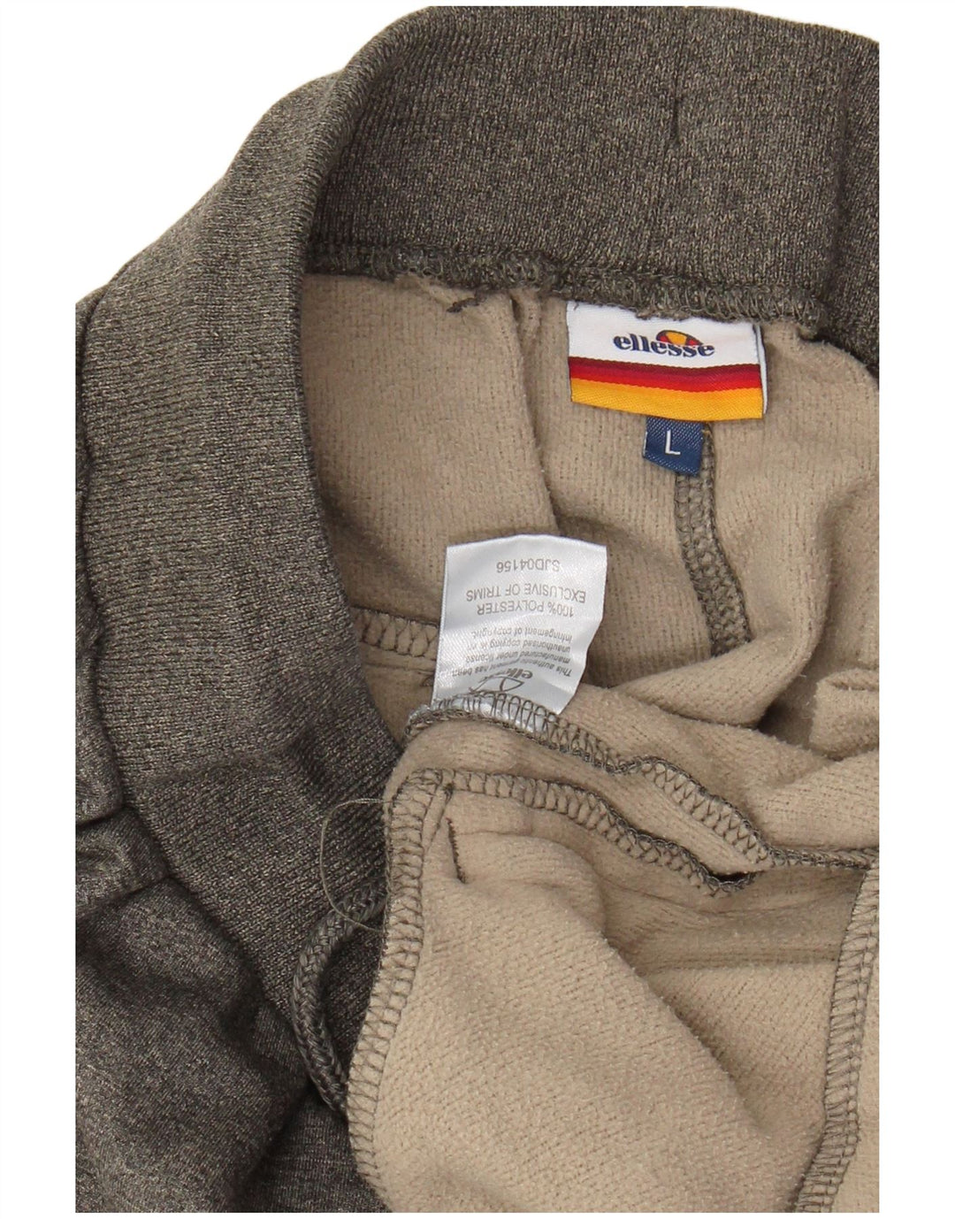 Męskie spodnie dresowe ELLESSE Joggery, duże, szare plamki, poliester