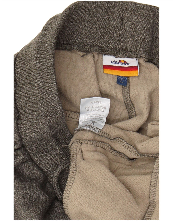 Męskie spodnie dresowe ELLESSE Joggery, duże, szare plamki, poliester