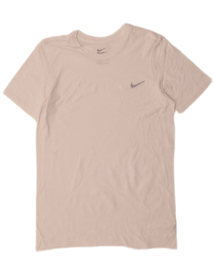 Męski T-shirt Nike o kroju sportowym, mały, biały