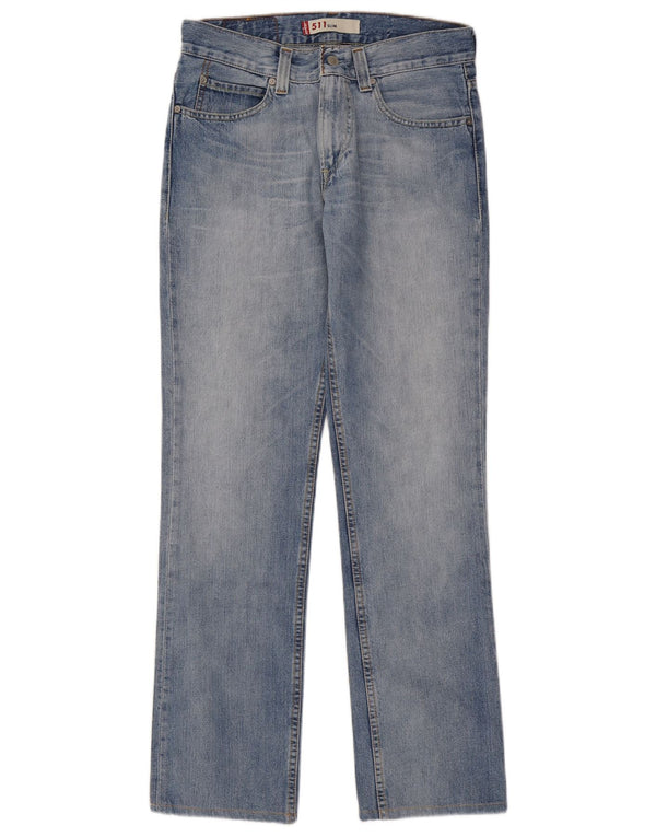 Damskie jeansy Levi's 511 Slim W31 L32 Niebieskie