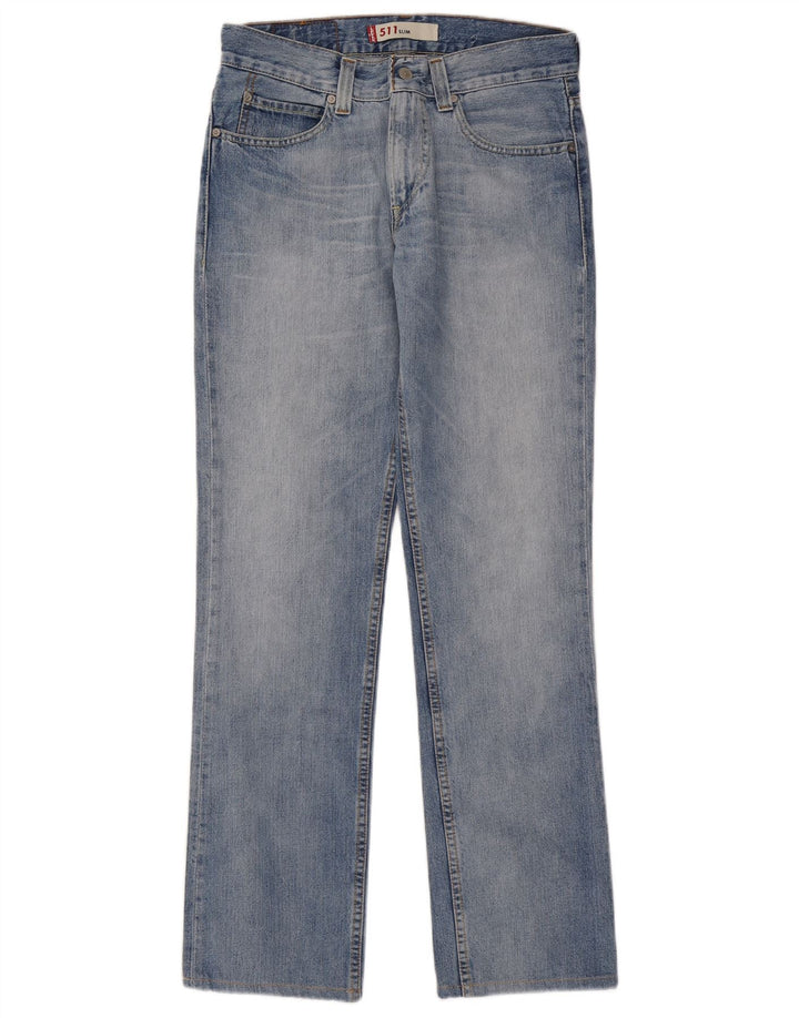 Damskie jeansy Levi's 511 Slim W31 L32 Niebieskie