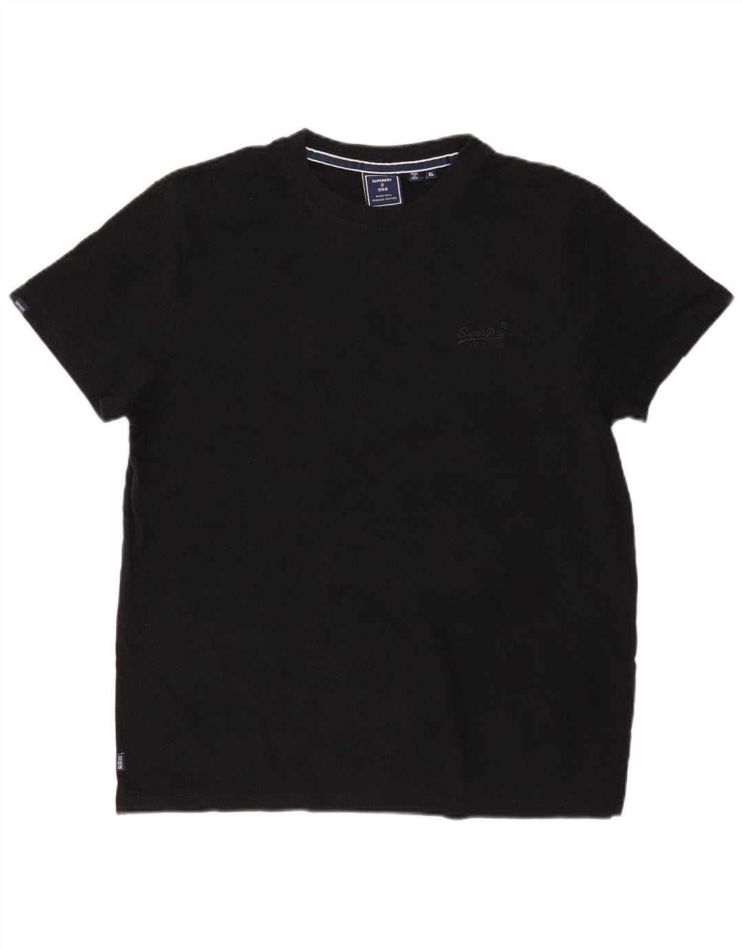 T-shirt męski Superdry XL, czarny, bawełniany