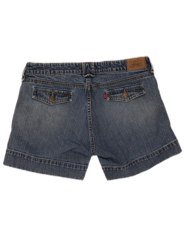 Damskie spodenki jeansowe LEVI'S 545 US 10, duże, W32, niebieska bawełna