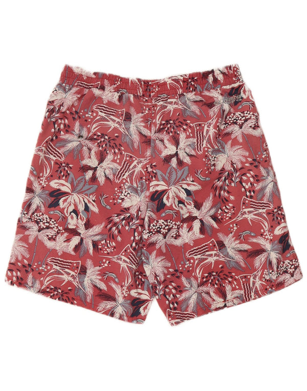 Chłopięce spodenki kąpielowe Columbia 15-16 lat, nylon w czerwone kwiaty