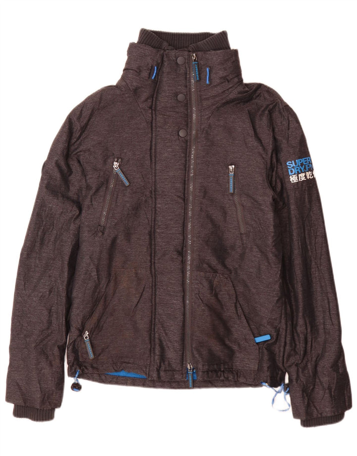 Męska kurtka wiatrówka Superdry Windattacker UK 36, mały, szary nylon