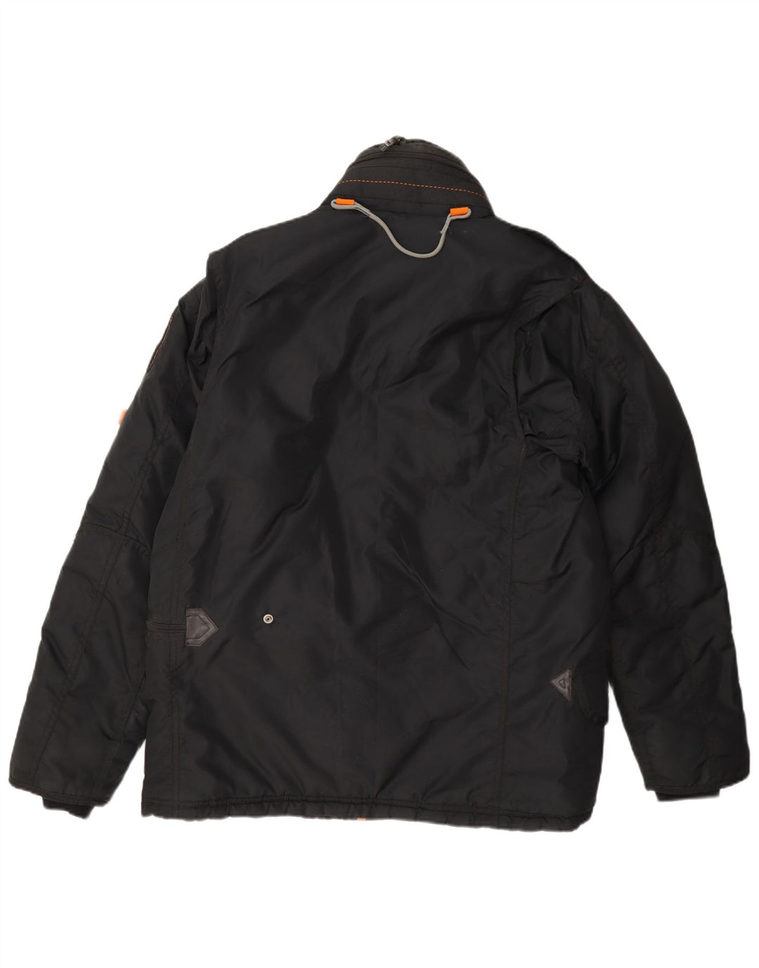 Męska ocieplana kurtka z kapturem Tonino Lamborghini UK 36 Small Black
