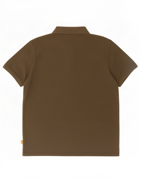 Męska koszulka polo Timberland o regularnym kroju XL, bawełna khaki